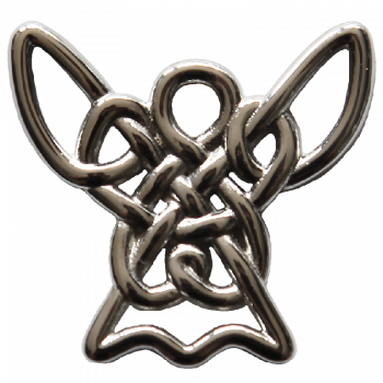 Keltischer Knoten aus Edelstahl, Engel